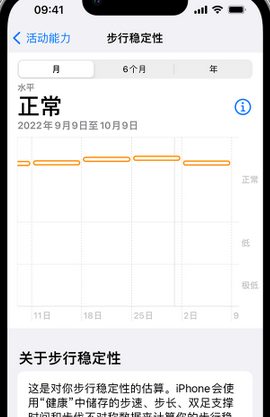 薛城iPhone手机维修如何在iPhone开启'步行稳定性通知'