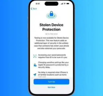 薛城苹果授权维修店分享被盗设备保护功能开启方法 